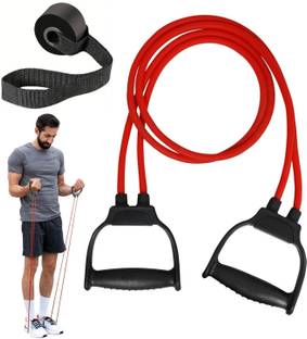 GJSHOP Toning Tube Resistance Band Slip Proof & Sweat Absorbent Exercise Bands Resistance Tube