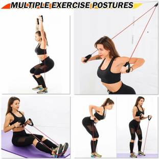 TQS Single Toning Resistance Tube Band for Men & Women Resistance Tube