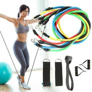 BDMP Resistance Band Set For Men & Women. Gym Equipment For Exercise Resistance Tube Resistance Tube