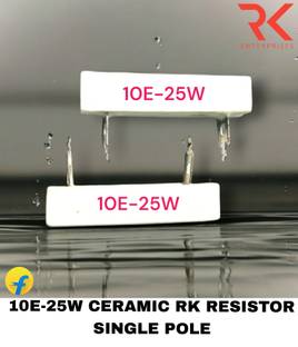 RKRESISTORS 10 ohm 25 Watt Fixed Resistor