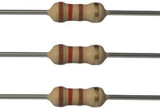 gobagee 120 ohm 1/4w 5% resistor, Set of 20 resistance Carbon Film Resistor Fixed Resistor