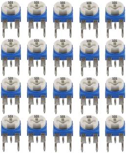 Charohm 100 Ohm (101) Vertical PCB Preset Trimmer Potentiometer Variable Resistor
