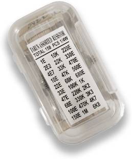 uneeds 30 values 150 pieces resistor kit box (pack of 1) Fixed Resistor