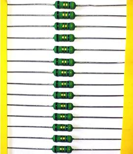 AURACELL 47k, 4.7 Ohm Carbon Film Wire Wind Fuse Resistors 1 Watt, Tolerance 5 Percent (Pack of 100) Fixed Resistor
