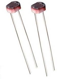 gobagee LDR - Light Dependent Register- Photo Resistor (2 Pcs) Fixed Resistor