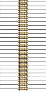 Charohm CH100R50P 50 Pcs 100 Ohm 1/4 Watt High Quality Resistor Fixed Resistor