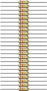 Charohm CH330K100P 330k Ohm 0.25W 100 Pieces Fixed Resistor