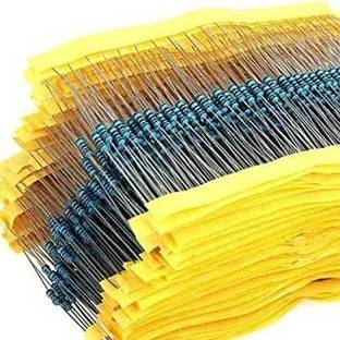 RISARYA 50 VALUES X 20 PCS = 1000PCS , MFR, ACC: 1%, 1/4WATTS Fixed Resistor