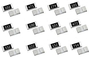 Steko (Pack of 120 Pcs) SMD Chip 1206 Most Commonly Use Resistor 1/4w (0.25 W) 10-Each Fixed Resistor