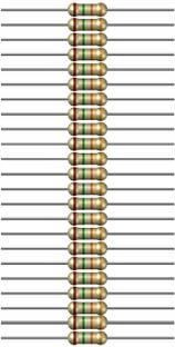 Charohm CH15K100P 15k Ohm 0.25W 100 Pieces Fixed Resistor
