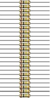 Charohm CH100K100P 100k Ohm 0.25W 100 Pieces Fixed Resistor