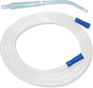 OTICA Yankauer Suction Set Sterile - EO 2.5M Long Suction Tube with Vented Crown Tip Yankauer Handle Respiratory Exerciser