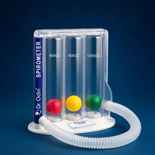 Dr. Odin OLE101 3 Ball Lung Exerciser Respirometer | Breathing & Lung Improvement Respiratory Exerciser Respiratory Exerciser