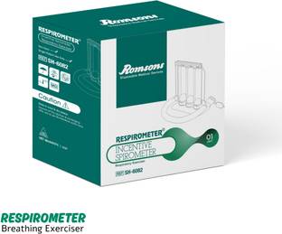 Romsons Respirometer Deep Breathing and Lung Exerciser Lung Exerciser Respiratory Exerciser