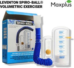 Max Plus | LEVENTON | SPIRO-BALL® | Volumetric Incentive Spirometer | RESPIRATORY EXERCISER | For a Fast and Effective Recovery | SPIROMETER | Respiratory Exerciser