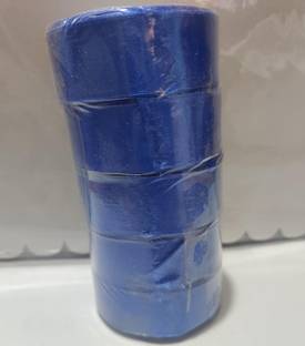 Kuber Selection Pack of 5 Pcs Dark Blue Satin Ribbon 1 Inch 10 mtr Each Dark Blue Blue Satin Ribbon