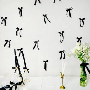 specialyou.in Aesthetic Wall Decor, Pinterest Room Decor, Gift Wrapping Black Satin Ribbon