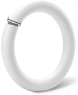 MARSHLAND Foam Tube 50mm for Art & Craft White Inner Hole Diameter 25mm(2 Meter)