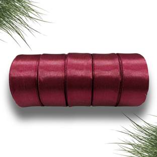 Lamina Collections Maroon Satin Ribbon Maroon Satin Ribbon