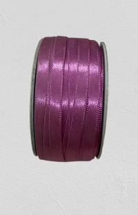 Bright Home Decor 6 mm Wine-Like Colour Satin - 45 Meter Length Purple Satin Ribbon