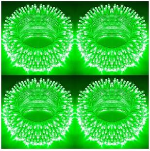MPROW 40 LEDs 11 m Green Steady Bulb Rice Lights