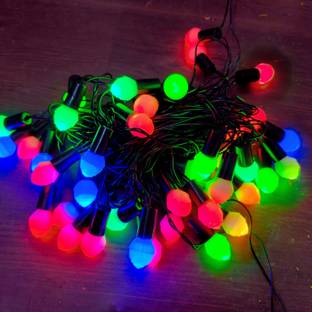 WBD 40 LEDs 10 m Multicolor Steady Flower Rice Lights
