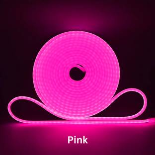KAVYARA 600 LEDs 5 m Pink Steady Strip Rice Lights