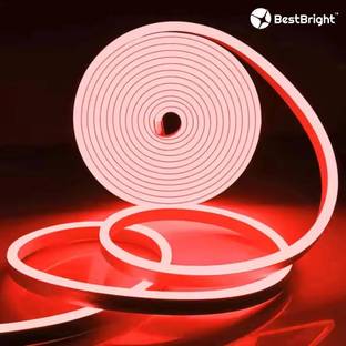 BestBright 600 LEDs 5 m Red Steady Strip Rice Lights