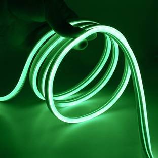 VHR 600 LEDs 5 m Green Steady Strip Rice Lights