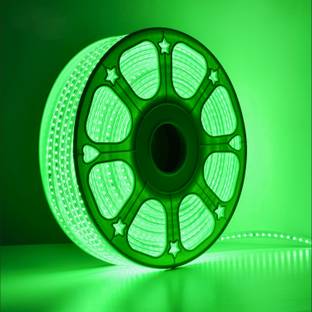 MPROW 1200 LEDs 10 m Green Steady String Rice Lights