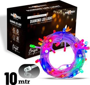 Pick Ur Needs 24 LEDs 10 m Multicolor Color Changing String Rice Lights