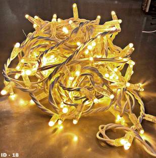 KAVANA 40 LEDs 10 m Yellow Steady String Rice Lights
