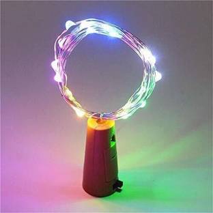 Trendx 20 LEDs 2.03 m Multicolor Steady String Rice Lights
