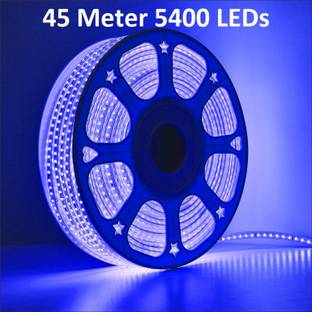 Trendx 5400 LEDs 45 m Blue Steady Strip Rice Lights