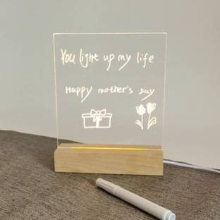 Exxelo LED Night Light, Custom Engraved Name Lamp, Personalized Night Lamp for Kids Night Lamp