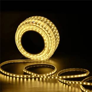 JS ULTRA 600 LEDs 5 m Yellow Steady Strip Rice Lights