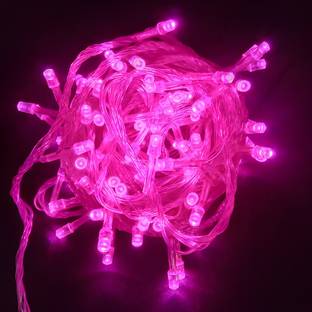 WBD 180ledx21M Pink Waterfall String Light with Multi Function Modes for Decoration LED Front Light