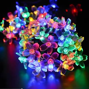 WBD 36 LEDs 10 m Multicolor Steady Flower Rice Lights