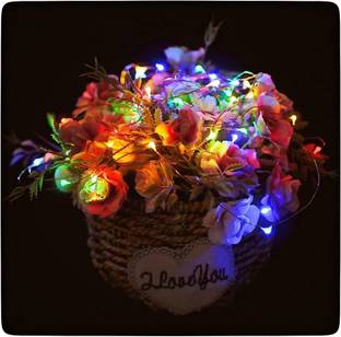 Business Squad 20 LEDs 1.98 m Multicolor Steady String Rice Lights