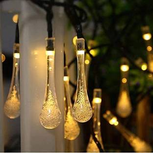 Veraa 20 LEDs 5 m Yellow Steady Ball Rice Lights