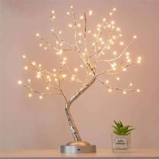 Navya_Kavya 20 LEDs 1 m White Steady Leaf Rice Lights