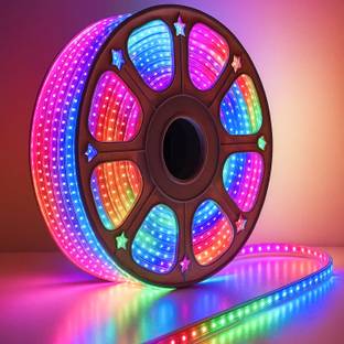 MPROW 1200 LEDs 5 m Multicolor Steady String Rice Lights