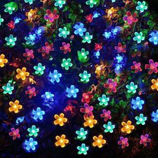 PARTY BREEZE 16 LEDs 4 m Multicolor Color Changing Flower Rice Lights