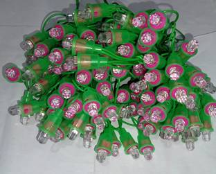 home decore 50 LEDs 10 m Multicolor Steady String Rice Lights
