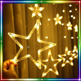 Pick Ur Needs 138 LEDs Yellow Smart Lighting Star Flickering Light for Home Decoration Light Strip