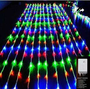 Eware 2400 LEDs 10.01 m Multicolor Steady Strip Rice Lights