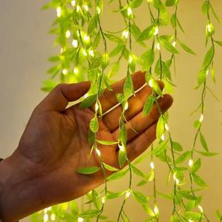 Roxmac 200 LEDs 3 m Yellow Flickering Leaf Rice Lights