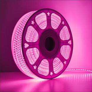 MPROW 1200 LEDs 10 m Pink Steady String Rice Lights