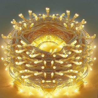 NISCO 340 LEDs 35.53 m Yellow Flickering, Steady String Rice Lights