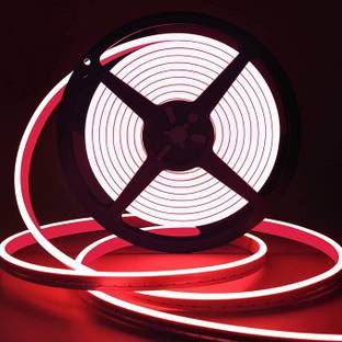 Baslash 600 LEDs 5 m Red Steady Strip Rice Lights